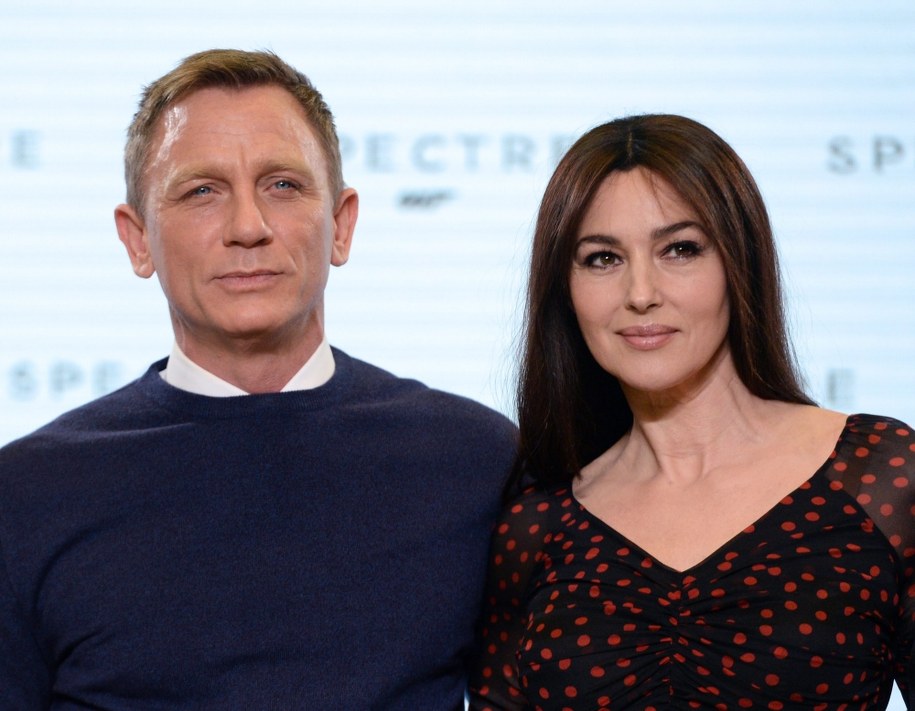 Daniel Craig i Monica Bellucci / 	FACUNDO ARRIZABALAGA /PAP/EPA