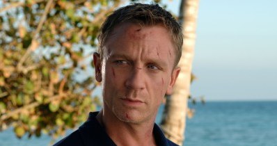 Daniel Craig na planie "Casino Royale" /