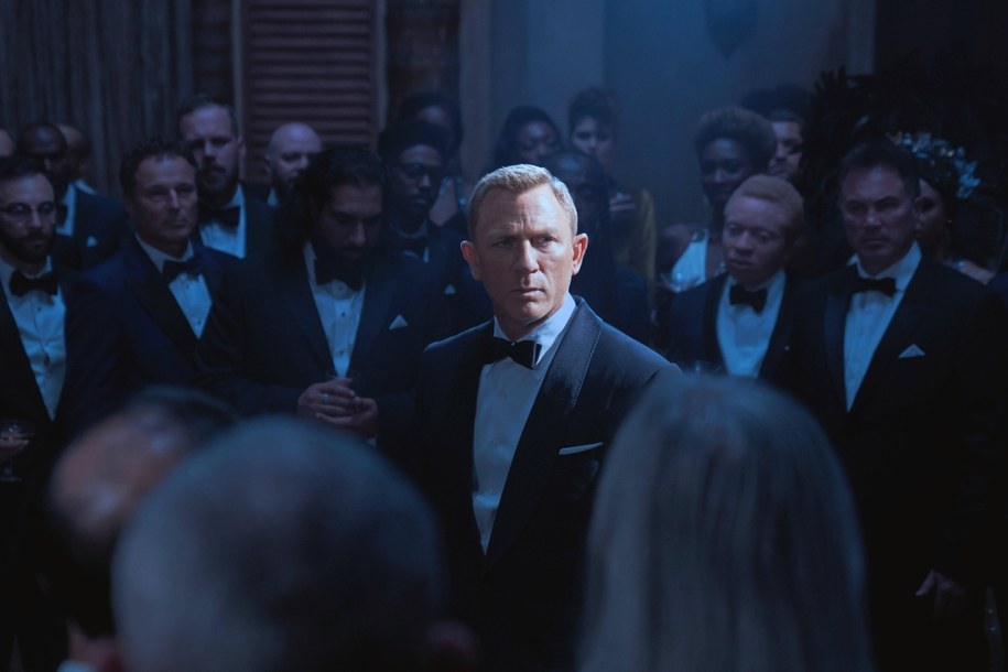 Daniel Craig na planie filmu "Nie czas umierać" /Avalon /PAP/Photoshot
