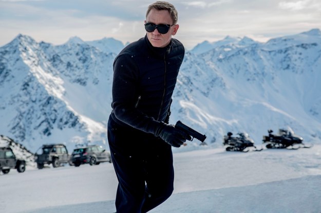Daniel Craig na planie filmu "Spectre" - poprzedniej części serii o przygodach 007 /	Entertainment Pictures / Alamy Stock Photo /PAP/Alamy