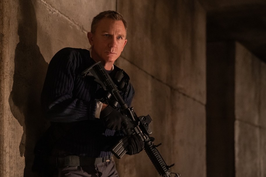 Daniel Craig na planie "Nie czas umierać" /Forum Film Poland /Materiały prasowe