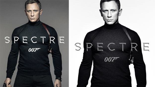 Daniel Craig na premierowych plakatach "Spectre" /materiały dystrybutora
