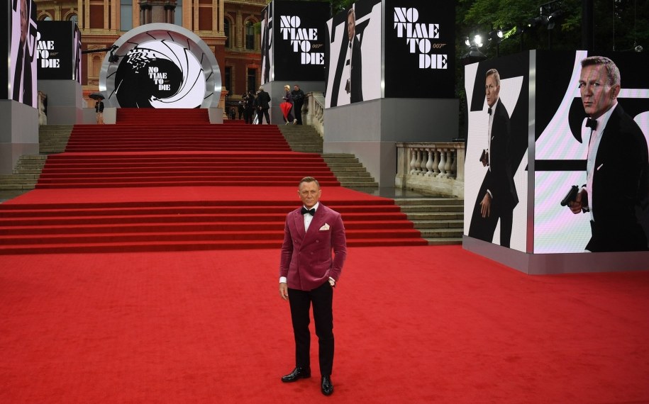 Daniel Craig na premierze "Nie czas umierać" /NEIL HALL /PAP/EPA