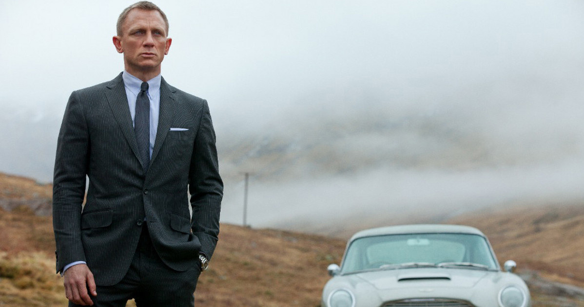 Daniel Craig w scenie z filmu "Skyfall"