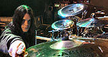 Daniel Erlandsson (Arch Enemy) w studiu /
