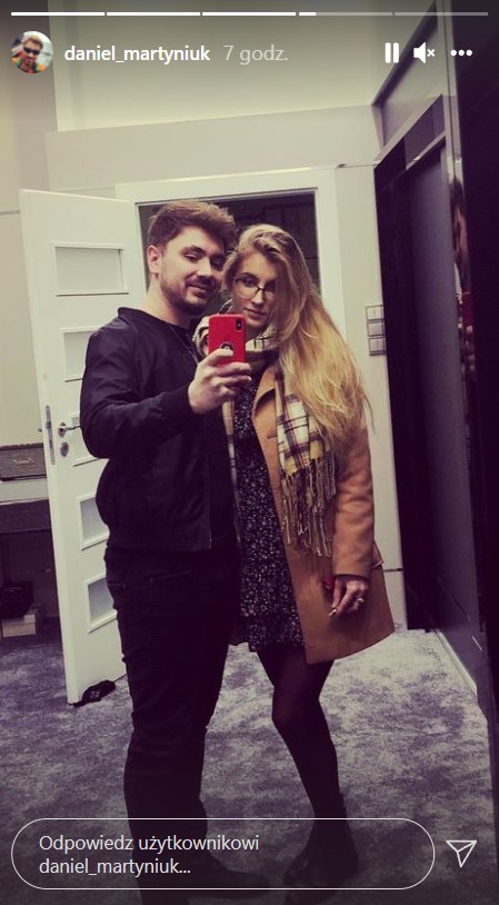 Daniel Martyniuk z byłą żoną @daniel_martyniuk /Instagram