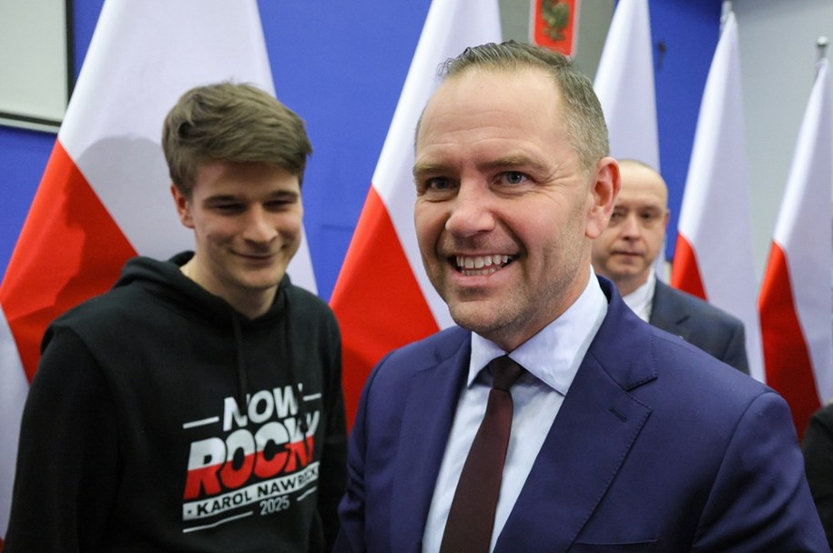 Daniel Nawrocki, Karol Nawrocki /Paweł Supernak /PAP