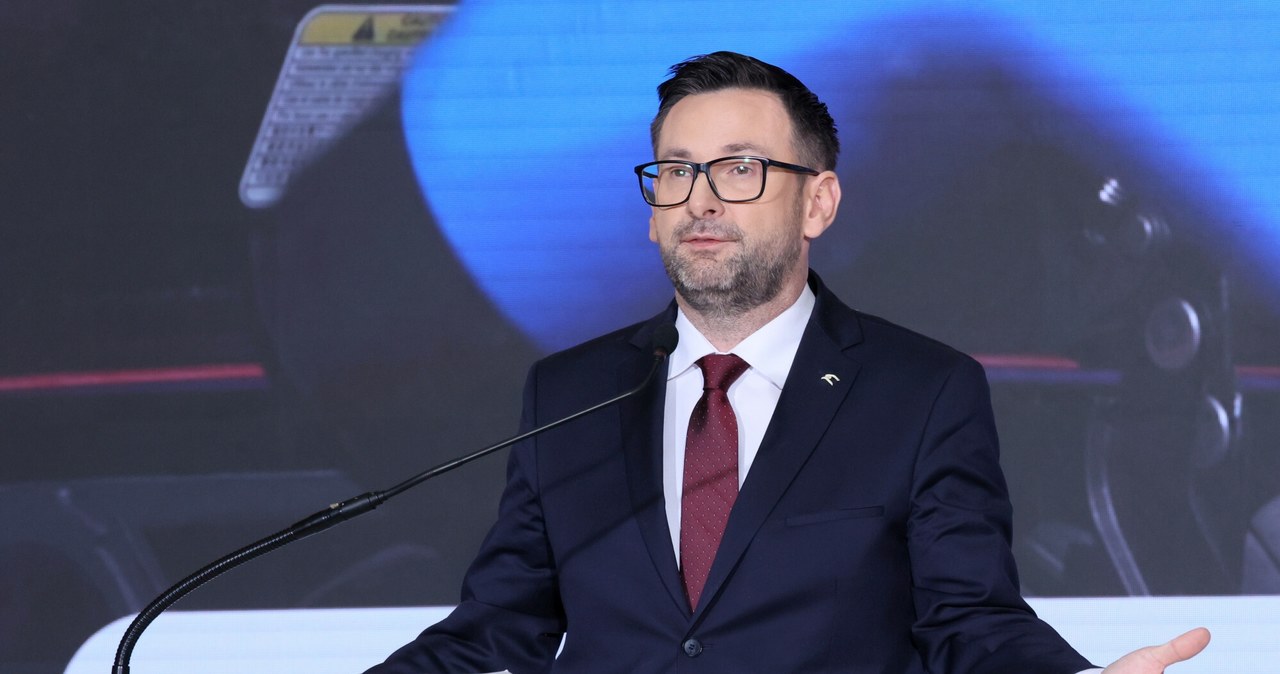 Daniel Obajtek, były prezes Orlenu, startuje w wyborach do PE /	Wojciech Olkuśnik /Reporter