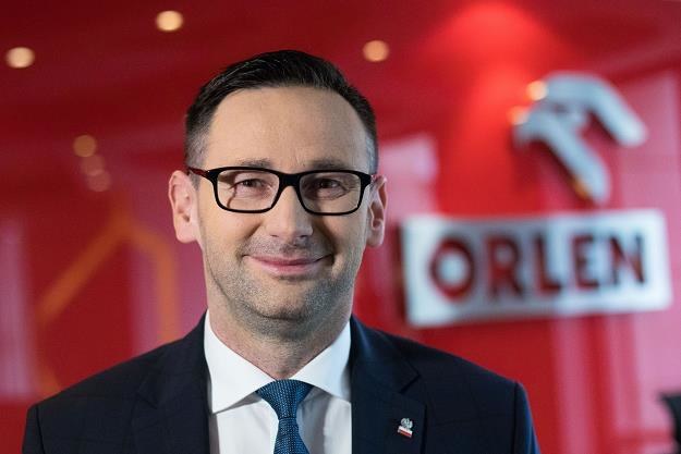 Daniel Obajtek, prezes PKN Orlen /fot. Andrzej Iwanczuk /Reporter