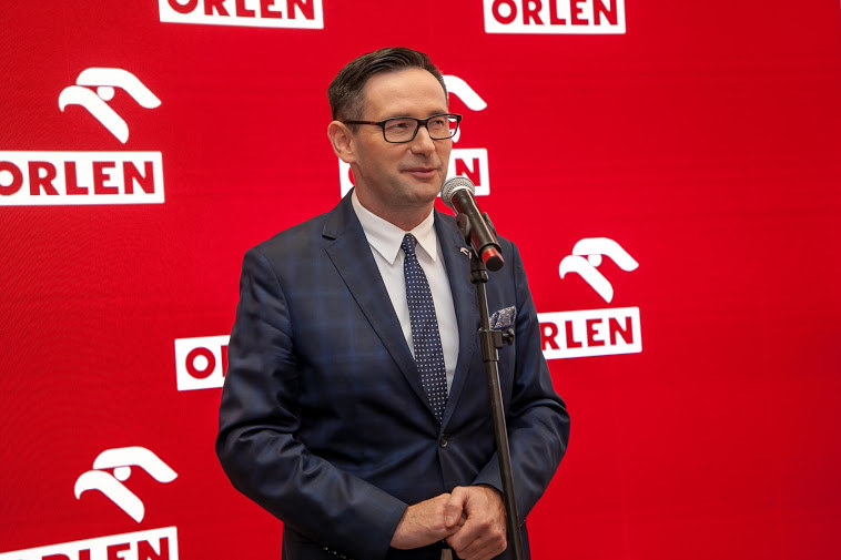 Daniel Obajtek, prezes PKN Orlen, fot. Ireneusz Rek /INTERIA.PL