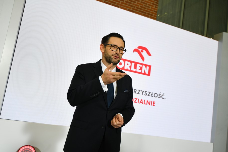 Daniel Obajtek, prezes PKN Orlen / 	Marcin Obara  /PAP