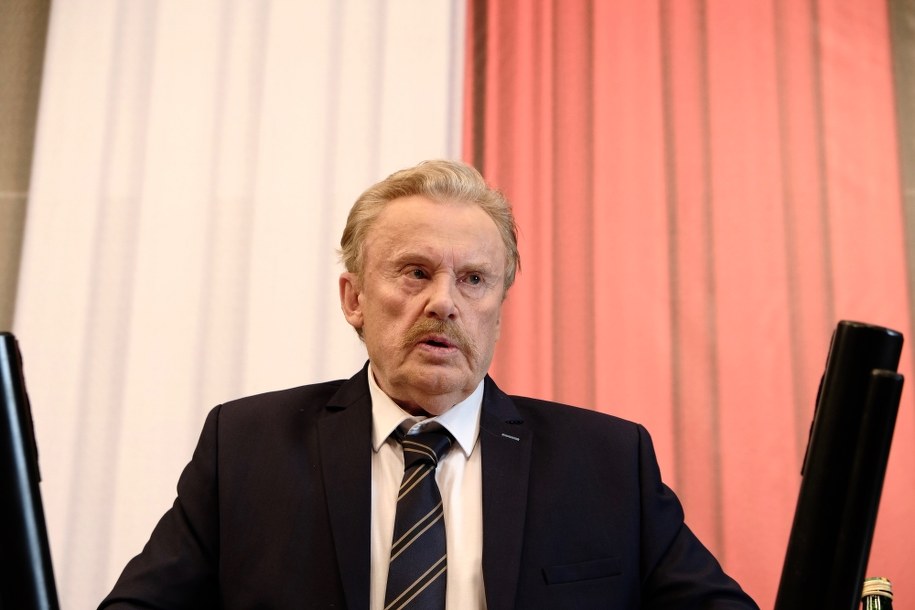 Daniel Olbrychski na planie "Polityki" Patryka Vegi /Kino Świat /Materiały prasowe