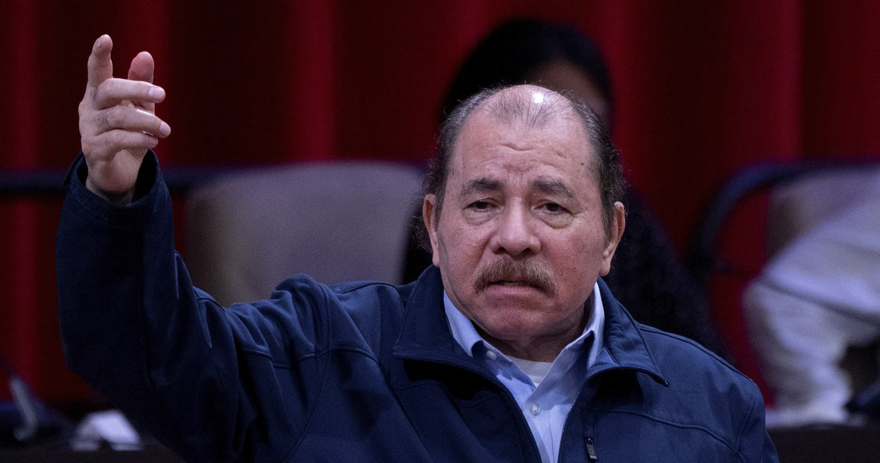 Daniel Ortega, dyktator Nikaragui /YAMIL LAGE / AFP /AFP