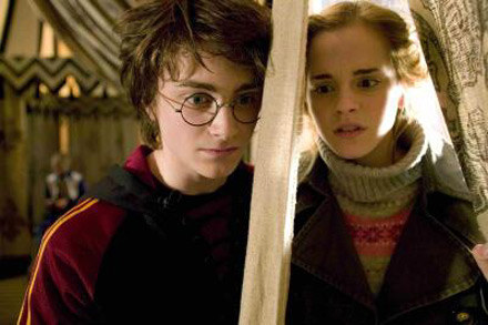 Daniel Radcliffe i Emma Watson /