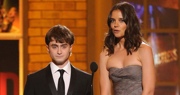 Daniel Radcliffe i Katie Holmes, fot. Andrew H. Walker &nbsp; /Getty Images/Flash Press Media