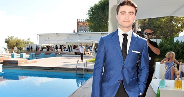 Daniel Radcliffe znalazł w Wenecji także chwilę spokoju - fot. Tullio M. Puglia /Getty Images/Flash Press Media