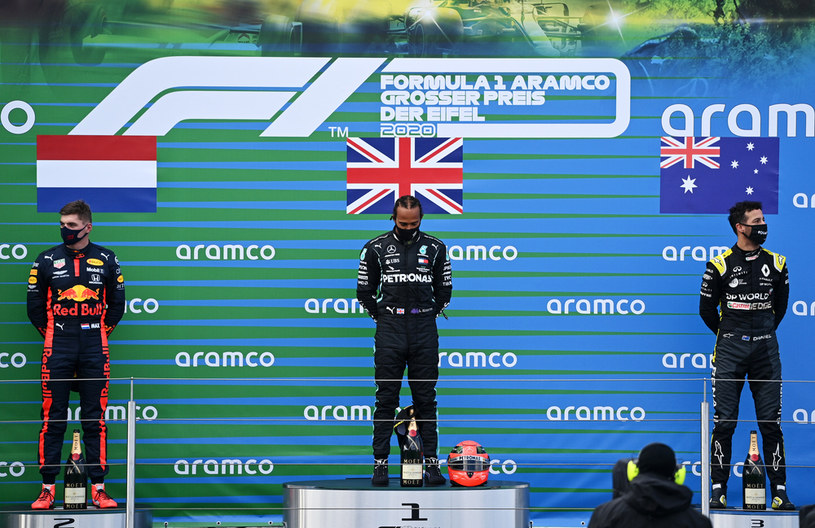 Daniel Ricciardo stanął na podium /Getty Images