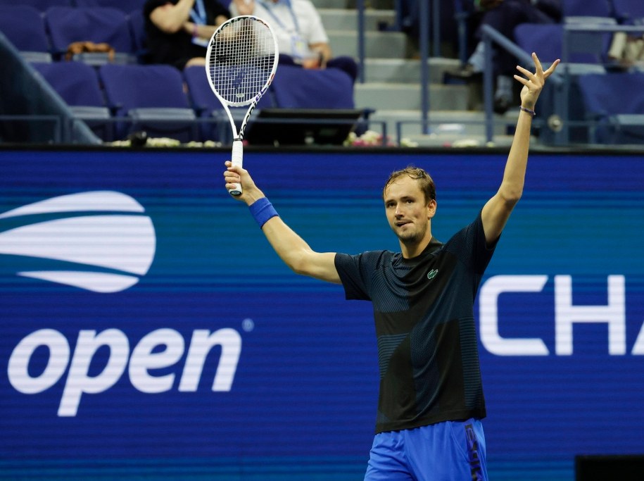 Daniił Miedwiediew na US Open /BRIAN HIRSCHFELD /PAP/EPA