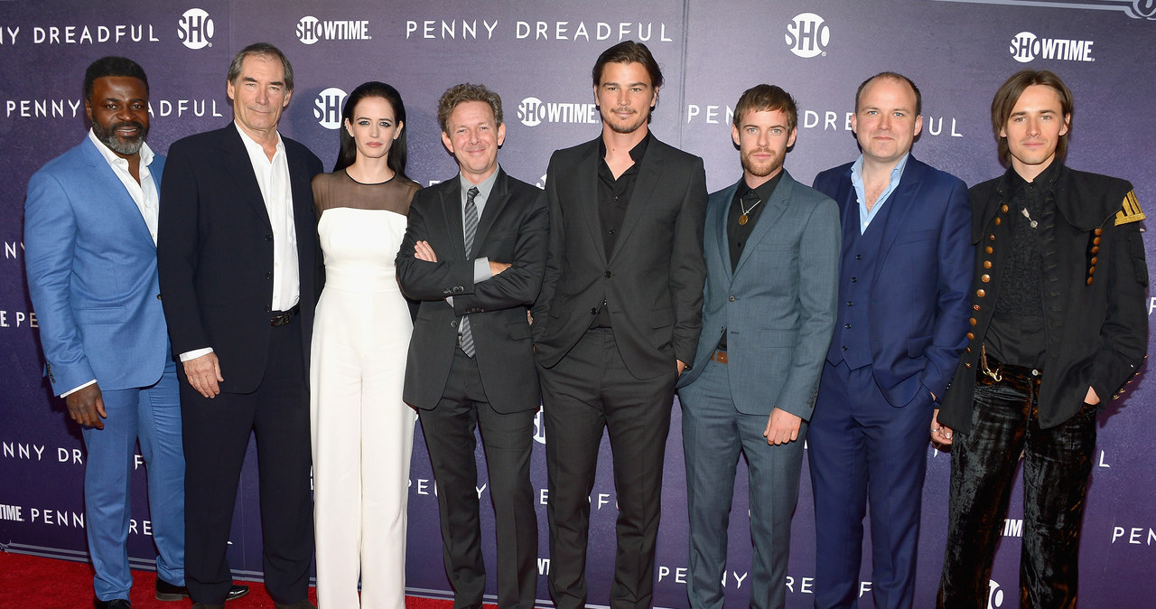 Danny Sapani, Timothy Dalton, Eva Green, John Logan, Josh Hartnett, Harry Treadaway, Rory Kinnear, Reeve Carney /Michael Loccisano /Getty Images