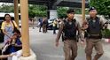 Dantejskie sceny w Bangkoku. 