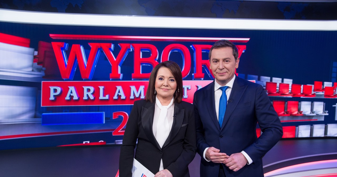 Danuta Holecka i Michał Adamczyk /TVP /Agencja FORUM