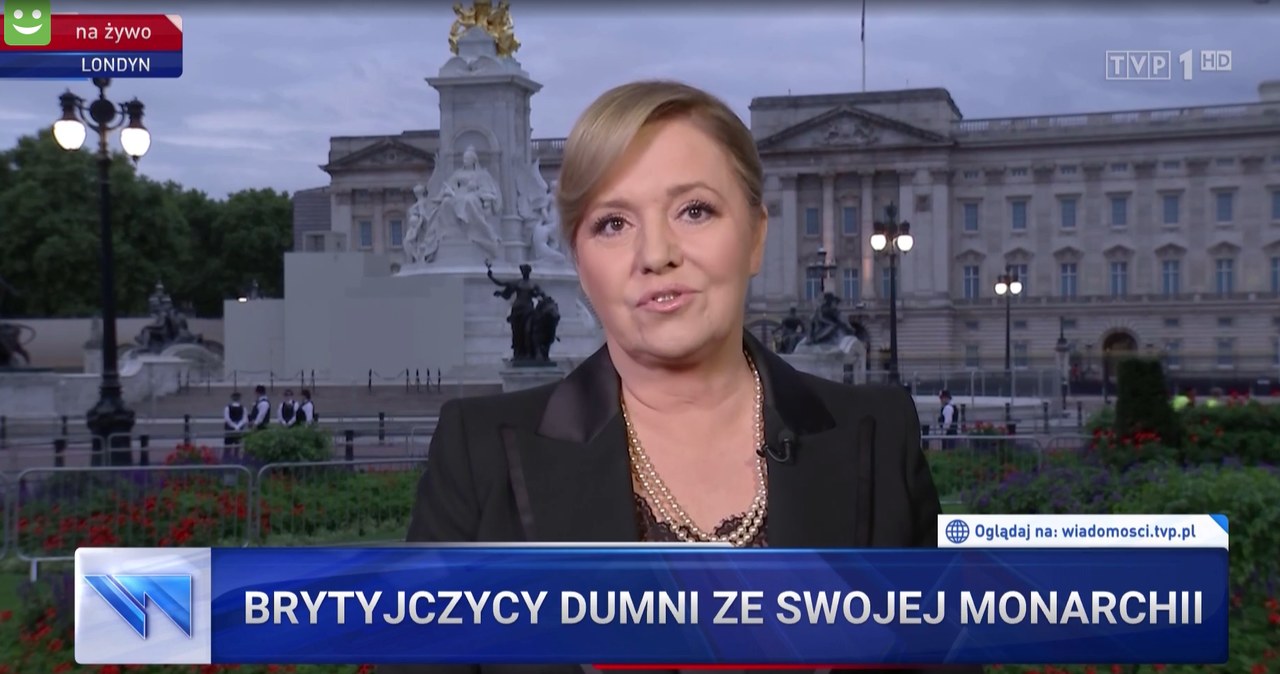 Danuta Holecka TVP /Screen TVP / Widomości TVP /materiał zewnętrzny