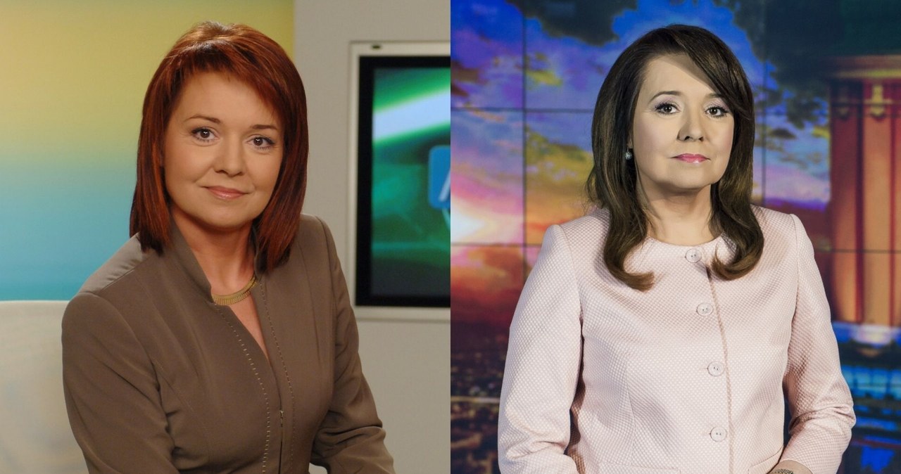 Danuta Holecka w 2005 roku i teraz /Fot. J. Bogacz I. Sobieszczuk Osrodek Nowe Media PAT/TVP/East News i Ireneusz_Sobieszczuk Jan Bogacz TVP/TVP/East News /East News