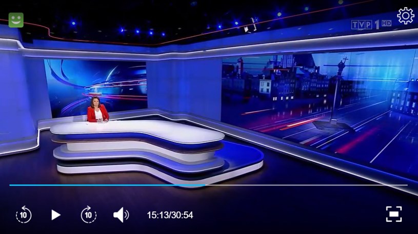 Danuta Holecka wróciła do "Wiadomości" w TVP /TVP /