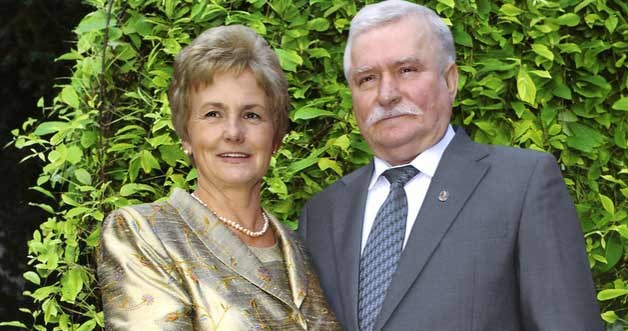 Danuta i Lech Wałęsowie, fot.Kurnikowski &nbsp; /AKPA