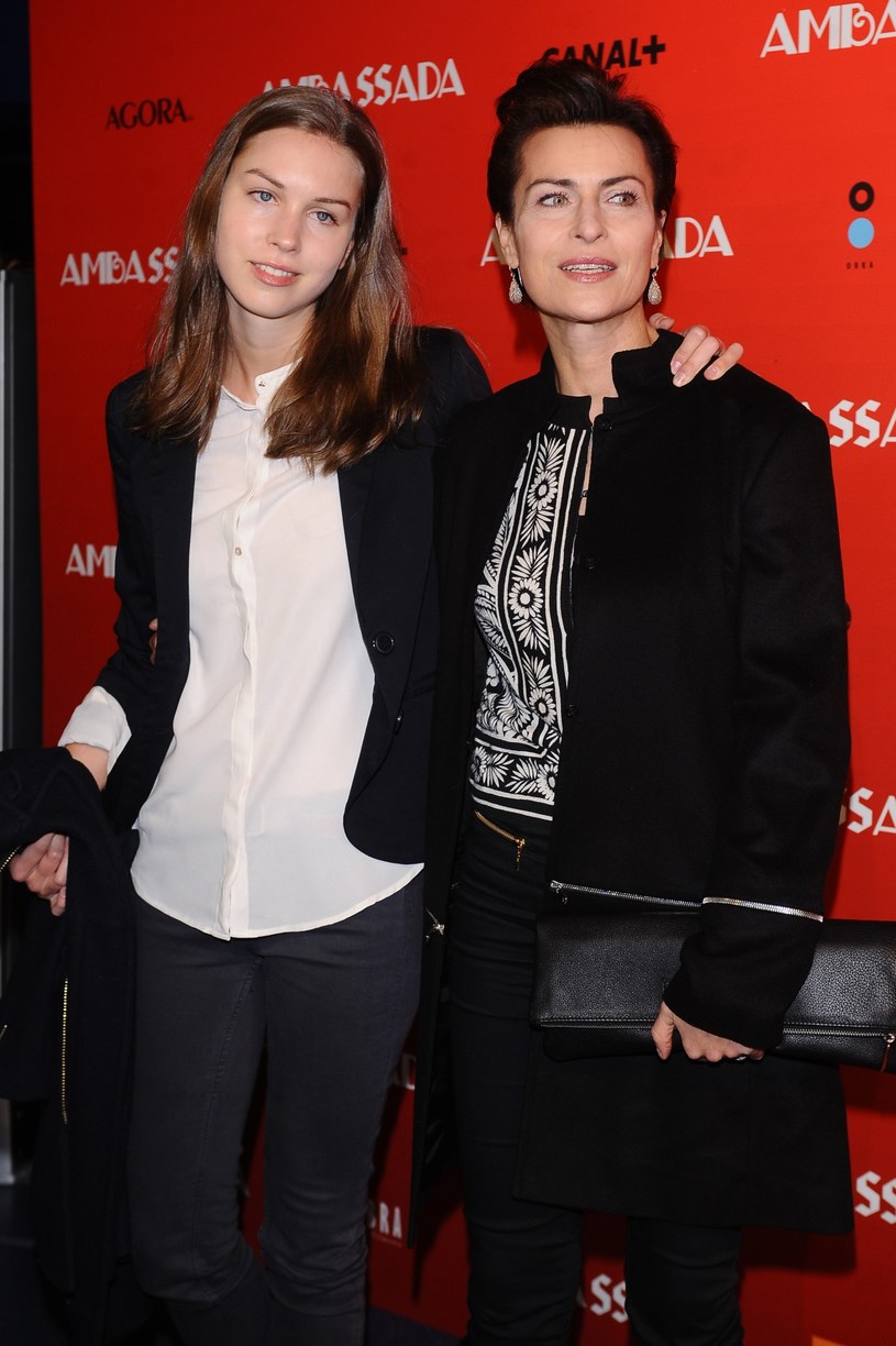 Danuta Stenka z córką Pauliną /Andras Szilagyi /Getty Images