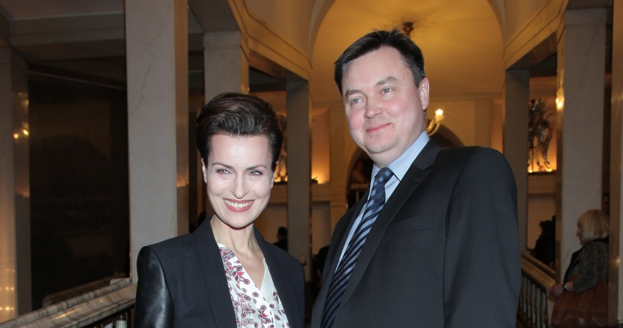 Danuta Stenka z mężem /Paweł Wrzecion /MWMedia
