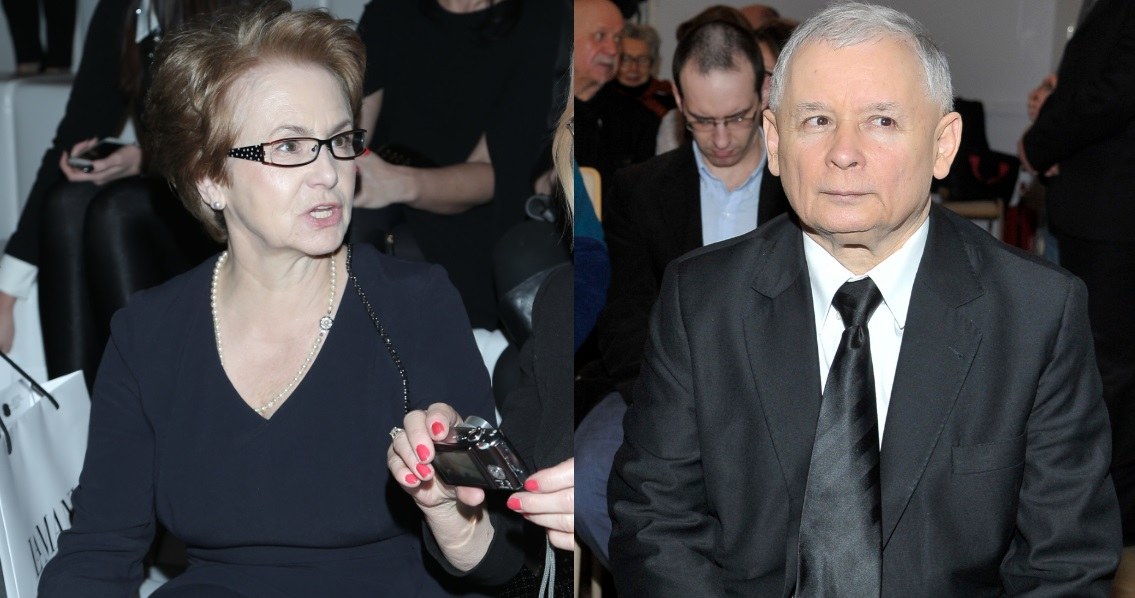 Danuta Wałęsa i Jarosław Kaczyński /- /MWMedia