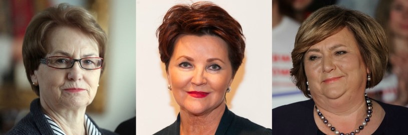 Danuta Wałęsa, Jolanta Kwaśniewska i Anna Komorowska /Karolina Misztal/REPORTER/Artur Zawadzki/REPORTER/Rafal Oleksiewicz/REPORTER /East News