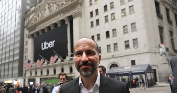 Dara Khosrowshahi, prezes Ubera przed debiutem na NYSE /AFP