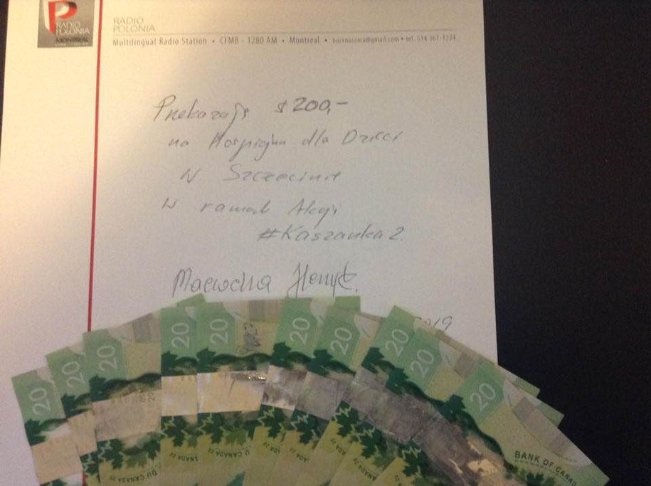 Darczyńcy są bardzo hojni /Paweł Żuchowski, RMF FM