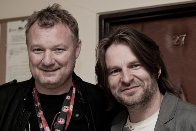 Darek Maciborek i Ray Wilson &nbsp; /fot. Mateusz Moskała /RMF FM