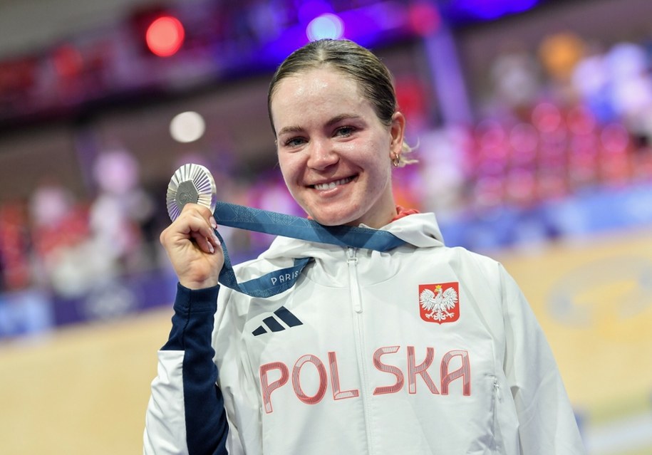 Daria Pikulik se stříbrnou olympijskou medailí /Lukasz Kalinowski /East News /East News