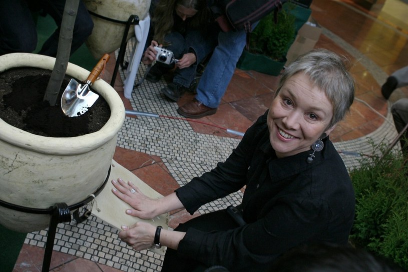 Daria Trafankowska, Centrum Handlowe Wola Park, 2004 /Piotr Fotek/REPORTER /East News