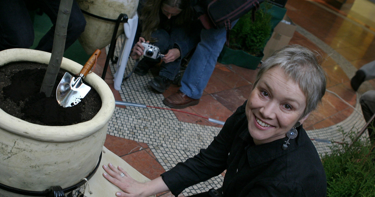 Daria Trafankowska, Centrum Handlowe Wola Park, 2004 /Piotr Fotek/REPORTER /East News