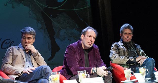 Dario Marianelli, Hans Zimmer i Elliot Goldenthal w Krakowie, fot. Jan Graczyński /East News