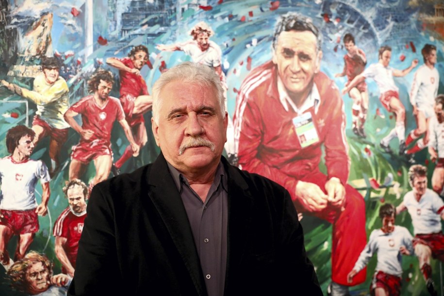 Dariusz Górski - syn legendy polskiej piłki nożnej, podczas uroczystego otwarcia wystawy "Łączy nas Kazimierz Górski", zorganizowanej w 100. rocznicę urodzin wybitnego trenera /	Leszek Szymański   /PAP