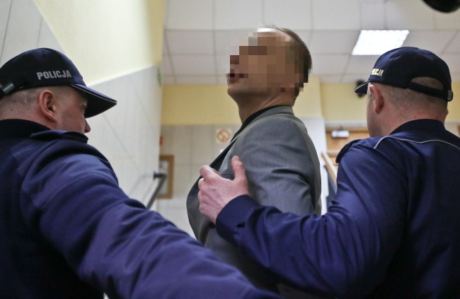 Dariusz K. w sądzie /PAP/Rafał Guz /PAP