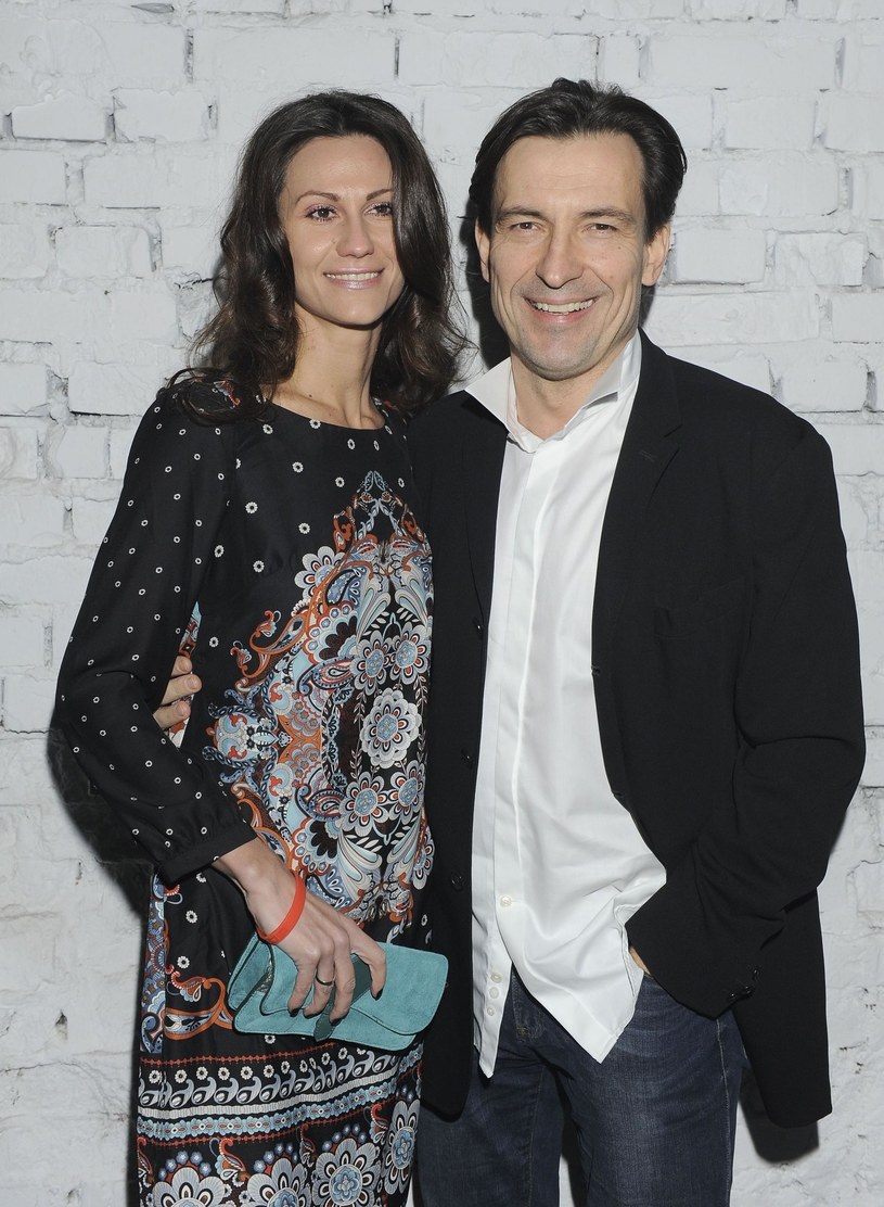 Dariusz Kordek z żoną Elizą /East News