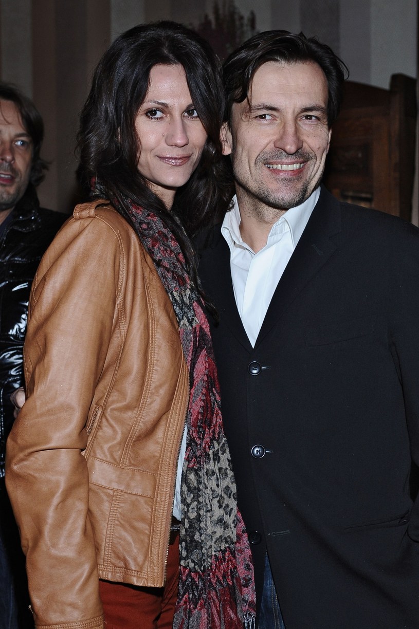 Dariusz Kordek z żoną /- /MWMedia