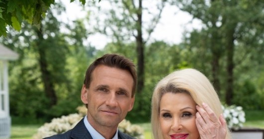 Dariusz Lewandowski i Aldona Orman w serialu "Klan" /Źródło: AIM