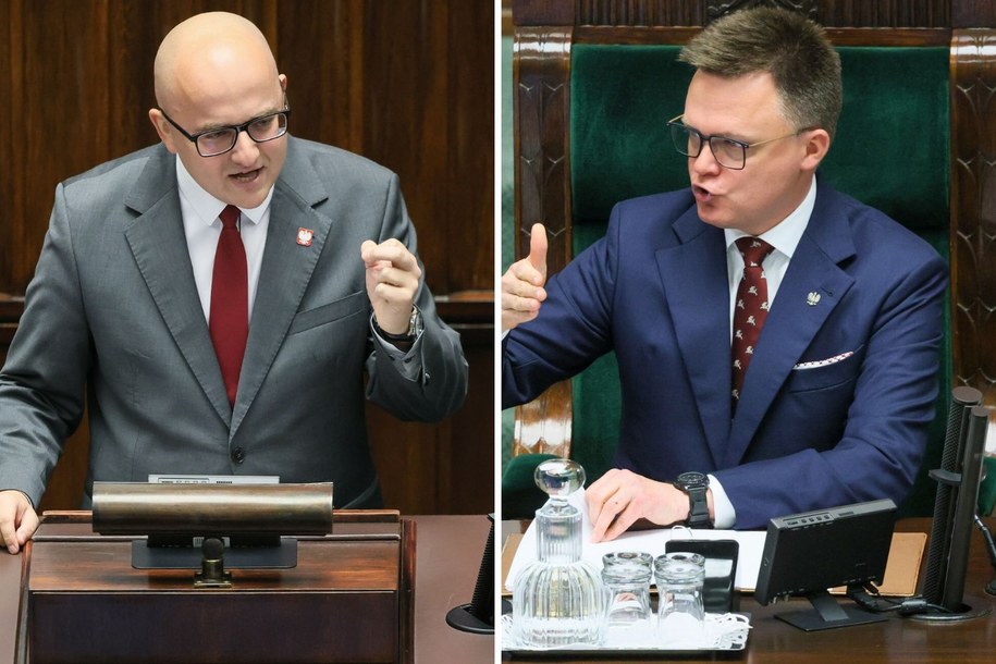 Dariusz Matecki i Szymon Hołownia /Adam Burakowski / Pawel Wodzynski /East News