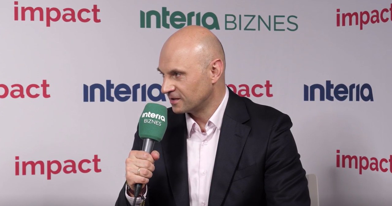 Dariusz Mazurkiewicz był gościem w studio Interii Biznes podczas 10. edycji Impact /INTERIA.TV /INTERIA.PL
