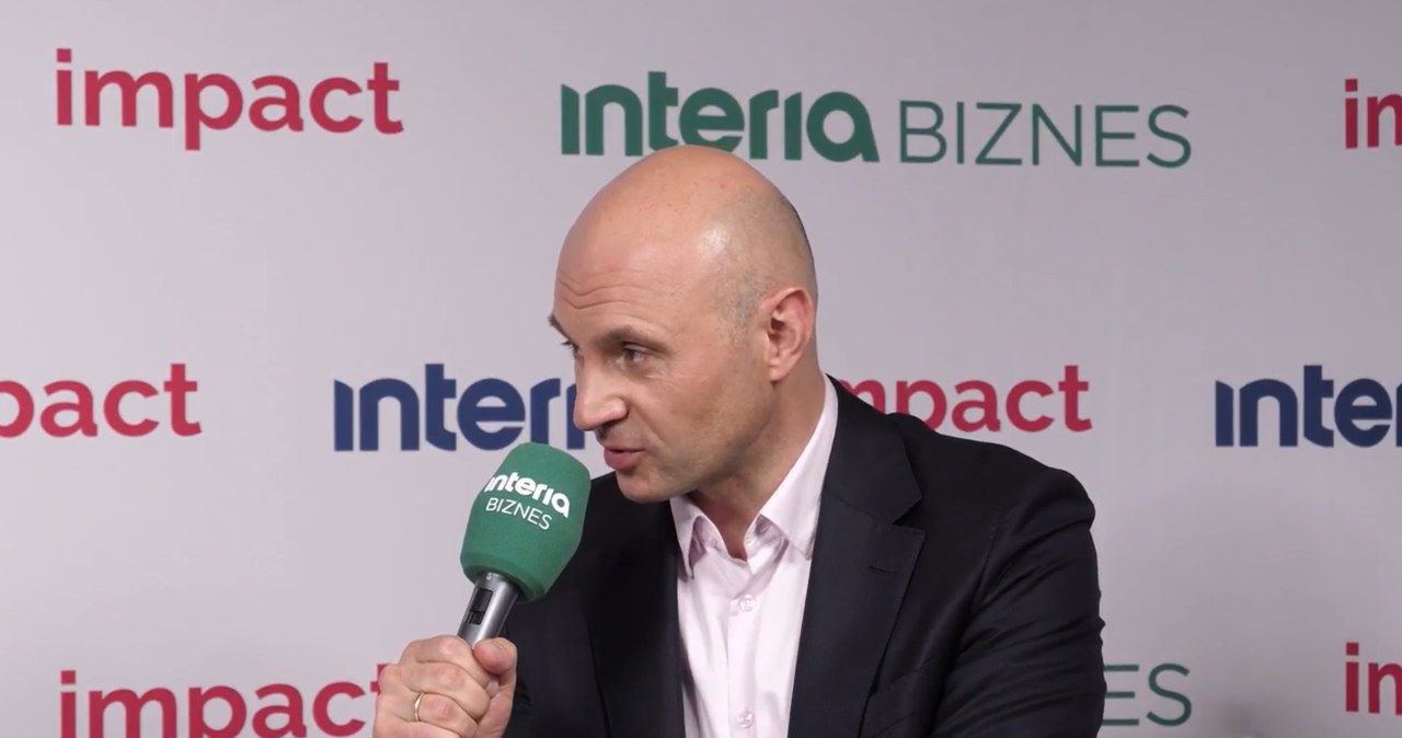 Dariusz Mazurkiewicz o BLIKu w rozmowie z Interią Biznes podczas Impact25 /INTERIA.TV /INTERIA.PL