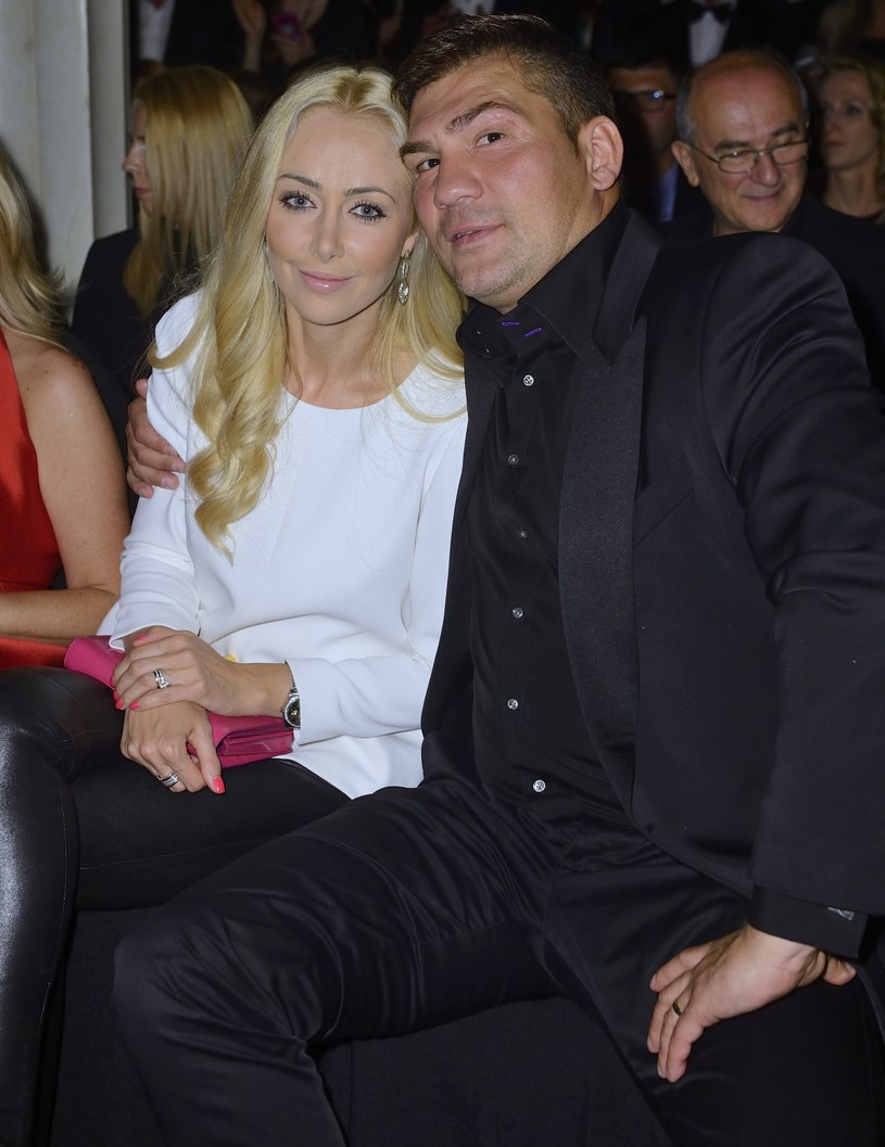 Dariusz Michalczewski z żoną Basią /Jarosław Antoniak /MWMedia