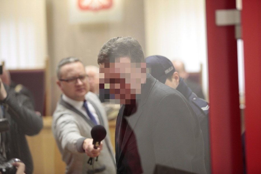 Dariusz P. po ogłoszeniu wyroku /PAP/Michał Szalast /PAP